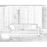 3-osobowa rozkładana sofa Pardo