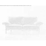 2-seater fabric sofa Sina