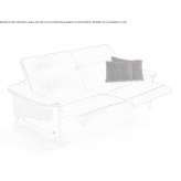 Relaxing 3-seater leather sofa with electric drive Hadston