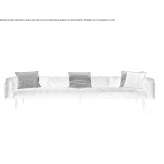 Sofa z tkaniny Raciu