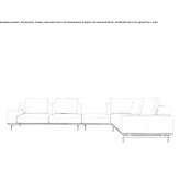 Skórzana sofa segmentowa Malaia