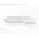 Oak sectional sofa Sina