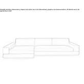 Sectional sofa Erdek
