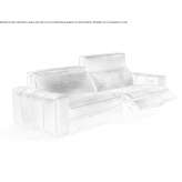 Relaxing leather sofa with electric movement Penne