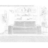 3-seater fabric sofa bed Flitwick