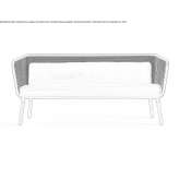 Steel sofa Wistedt