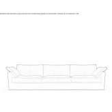 Sofa z tkaniny Trepuzzi