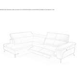 Narożna skórzana sofa Monterde