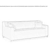 3-osobowa rozkładana sofa Prsovce