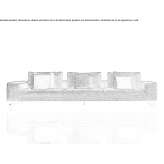 Sofa materiałowa 3-osobowa Piggott