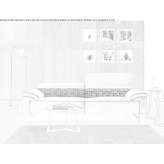 Sofa with headrest Ryhill
