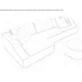 Sectional sofa Bribir