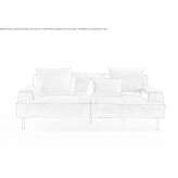 Fabric sofa Schwerin