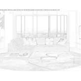 Corner and sectional fabric sofa Xhoris