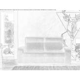 3-seater fabric sofa bed Flitwick