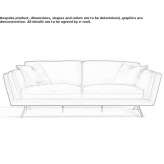 Skórzana sofa na bazie sanek Suhurlui