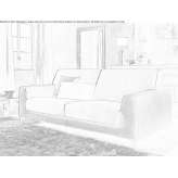 Sofa materiałowa 3-osobowa Baulon