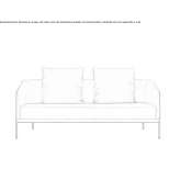 Fabric sofa Paniza