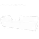 Sectional fabric sofa with removable cover Grebenau