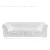 Sofa upholstered with fabric Ekazhevo
