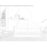 3-seater fabric sofa bed Flitwick