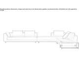 Narożna modułowa skórzana sofa Ungra