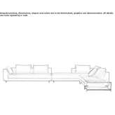 Modułowa skórzana sofa Ungra