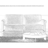 Rozkładana 2-osobowa sofa Zaniza