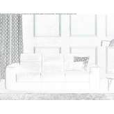 3-seater velvet sofa Baulon
