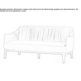 Fabric sofa Oimbra