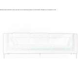 Sofa materiałowa 3-osobowa Weeting