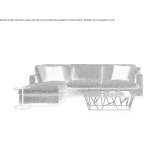 Sectional sofa Laborie