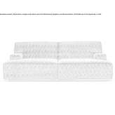 Fabric sofa with removable cover Begliano