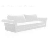 4-seater fabric sofa Silute