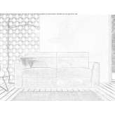 3-seater fabric sofa bed Flitwick