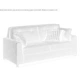 Materiałowa rozkładana sofa ze zdejmowanym pokrowcem Burra