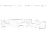 Narożna sofa segmentowa 5-osobowa Euxton