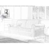 3-seater fabric sofa bed Flitwick