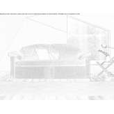 3-seater fabric sofa bed Flitwick