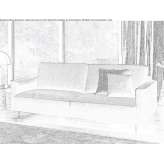 Sofa materiałowa 3-osobowa Baulon