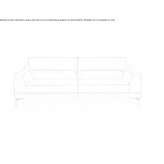 Skórzana sofa Triaize