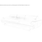 Skórzana sofa 3-osobowa Tourves