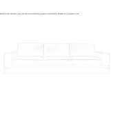 Skórzana sofa 3-osobowa Soylemez