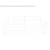 Skórzana sofa Decherd