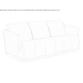 Leather sofa Karvia