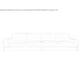 Skórzana sofa segmentowa Usak