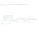 Segmentowa sofa materiałowa Opatija