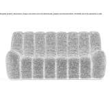 2-seater fabric sofa Auce