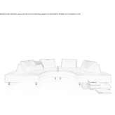 Sectional sofa Aizenay