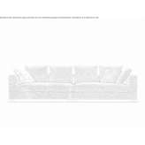 Modułowa sofa z tkaniny Dresden